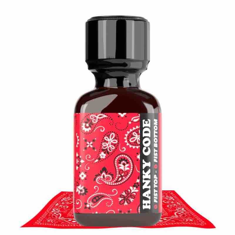 Popper Hanky Code Rojo 24ml + Bandana Popper Hanky Code Rojo 24ml + Bandana
