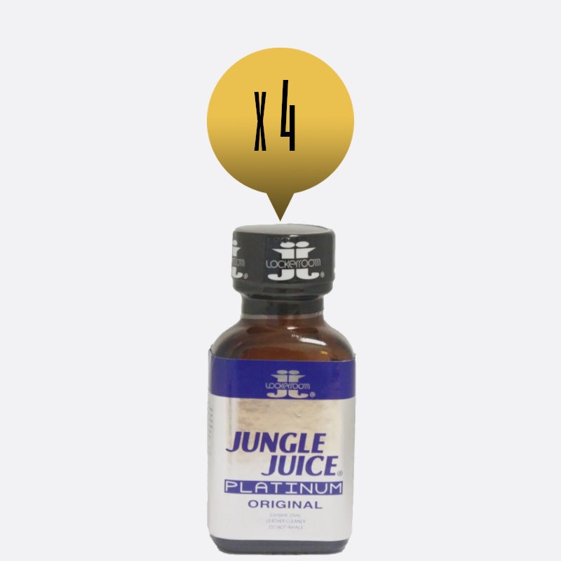 Pack Popper Jungle Juice Platinum 25ml x4